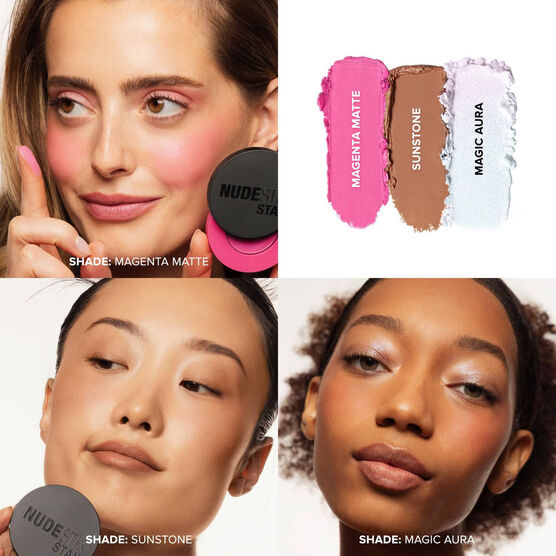 NUDESTIX STAX SUNPINK GLOW-3PCS STAX SET